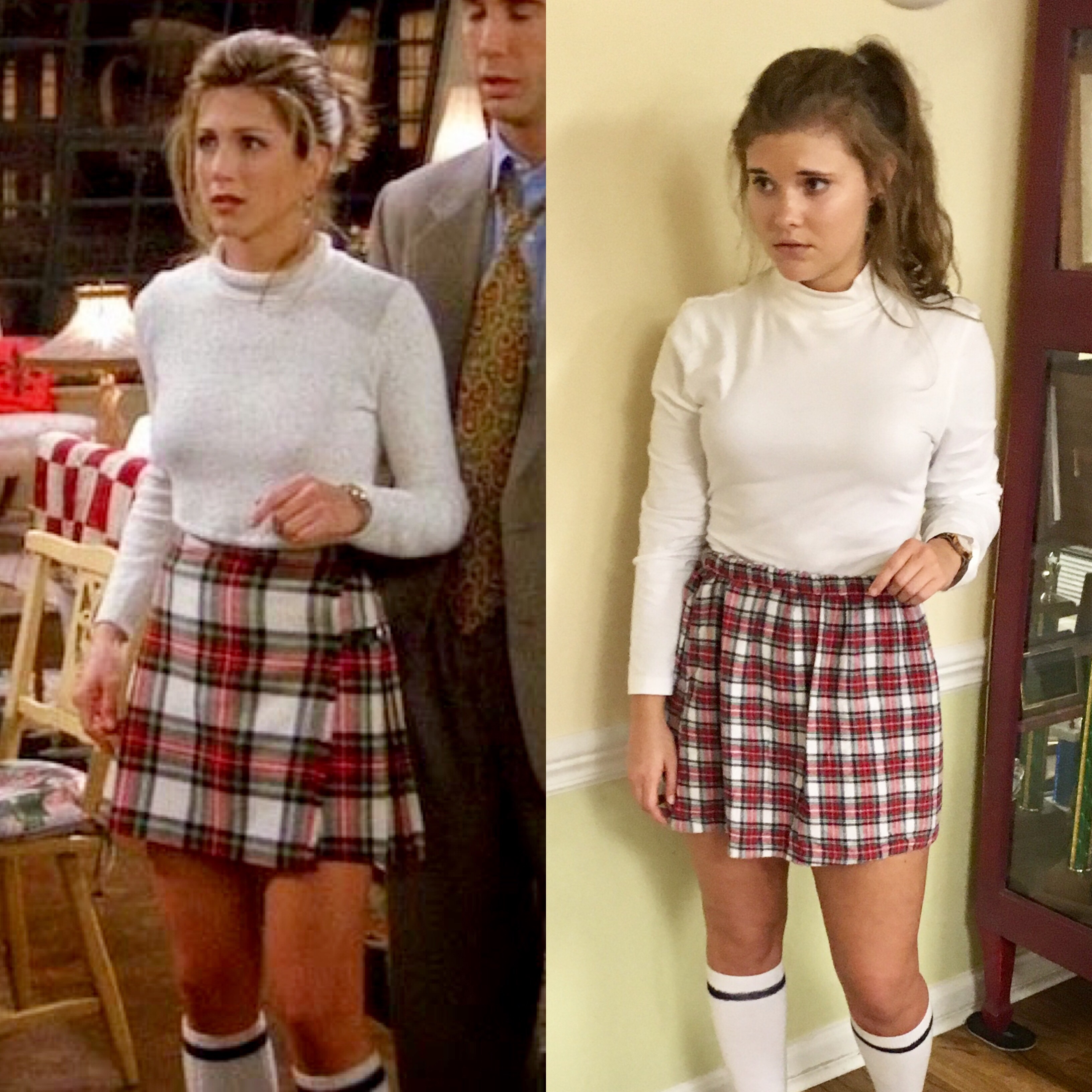 I recreated my favourite Rachel Green outfits. Here's how it